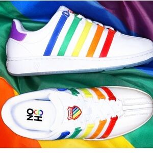 NOH8 x K-Swiss Rainbow Pride Sneaker - NWT size 7